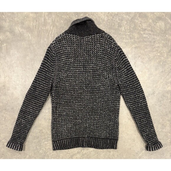 Rag & Bone Neiman Marcus Wool Blend Shawl Neck Cardigan Sweater Men’s Sz Medium - Picture 2 of 6